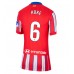 Atletico Madrid Koke #6 Hjemmedrakt Dame 2024-25 Korte ermer